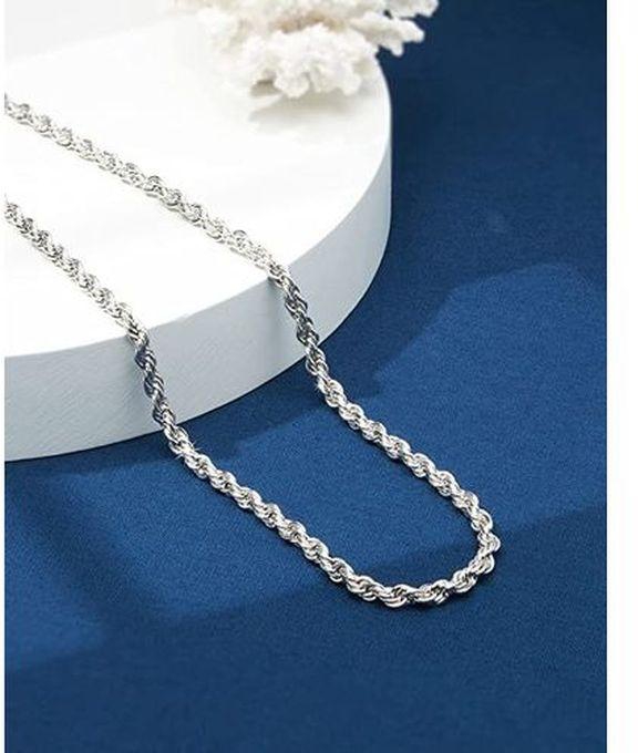 Long Necklace - Elegant - Italian Design - Stainless Steel