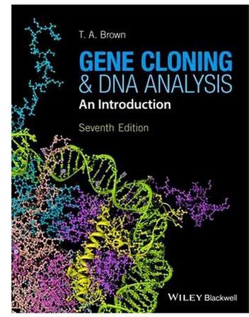 Gene Cloning And DNA Analysis : An Introduction Paperback English by T. A. Brown - 22-Jan-16