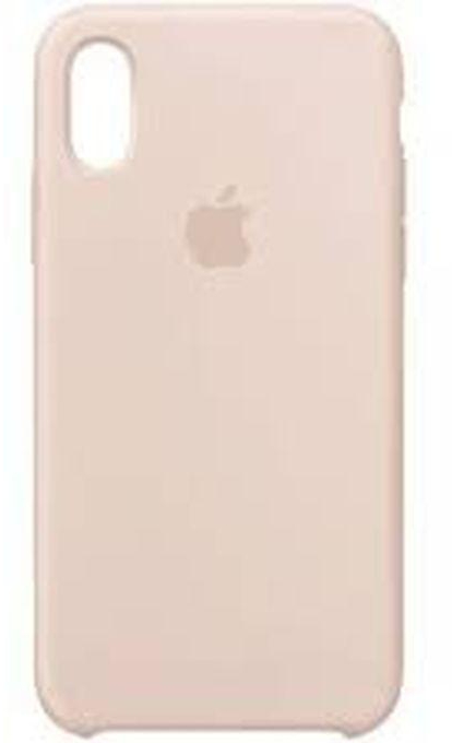 Apple Silicone Case For IPhone Xs - Pink Sand