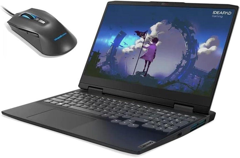 Lenovo Laptop Lenovo IdeaPad Gaming 3 12th Intel Core I7-12650H, 16GB 512GB SSD, NVIDIA RTX 3060 6GB 15.6" 4-Z RGB Backlit Dos+ Lenovo Gaming RGB Mouse