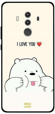 Skin Case Cover -for Huawei Honor Mate 10 Pro I Love You I Love You