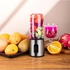 Electric Juicer Extractor Portable Citrus Juicer Cup USB Rechargeable Juice Blender Machine for Camping Travel Small Fruit Vegetable Juice Maker with Stainless Steel Body 350ML HBG Cup For Diet