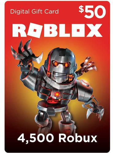 Pc Roblox Gift Card 50 4500 Robux Online Game Code Price From Jumia In Nigeria Yaoota - how much is a 50 dollar robux gift card