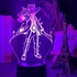 3D Illusion Lamp Anime 3D Lamp Japanese Anime Lamp Nightlight Gift for Kids Child Bedroom Decoration Color Changing LED Night Light