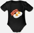 Funny Bacon And Eggs T Shirt Organic Short Sleeve Baby Bodysuit