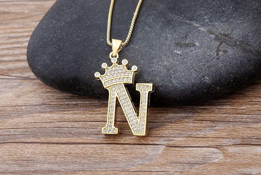 Necklace Gold-plated - (N)