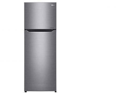 LG 9 Cu.Ft, Top Freezer Refrigerator, Platinum Silver Color, Smart Diagnosis, Inverter Compressor, LT10CBBDIN