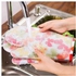 Silicon Oven Gloves - Thick Filled & Padded Anti Heat - 1 Pcs Flower