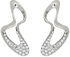 Earrings for Women by Chartage, Silver