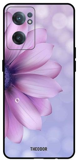 Protective Case Cover For One Plus Nord CE 2 5G Purple Flower