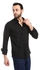 Andora Essential Plain Basic Long Sleeves Shirt - Black