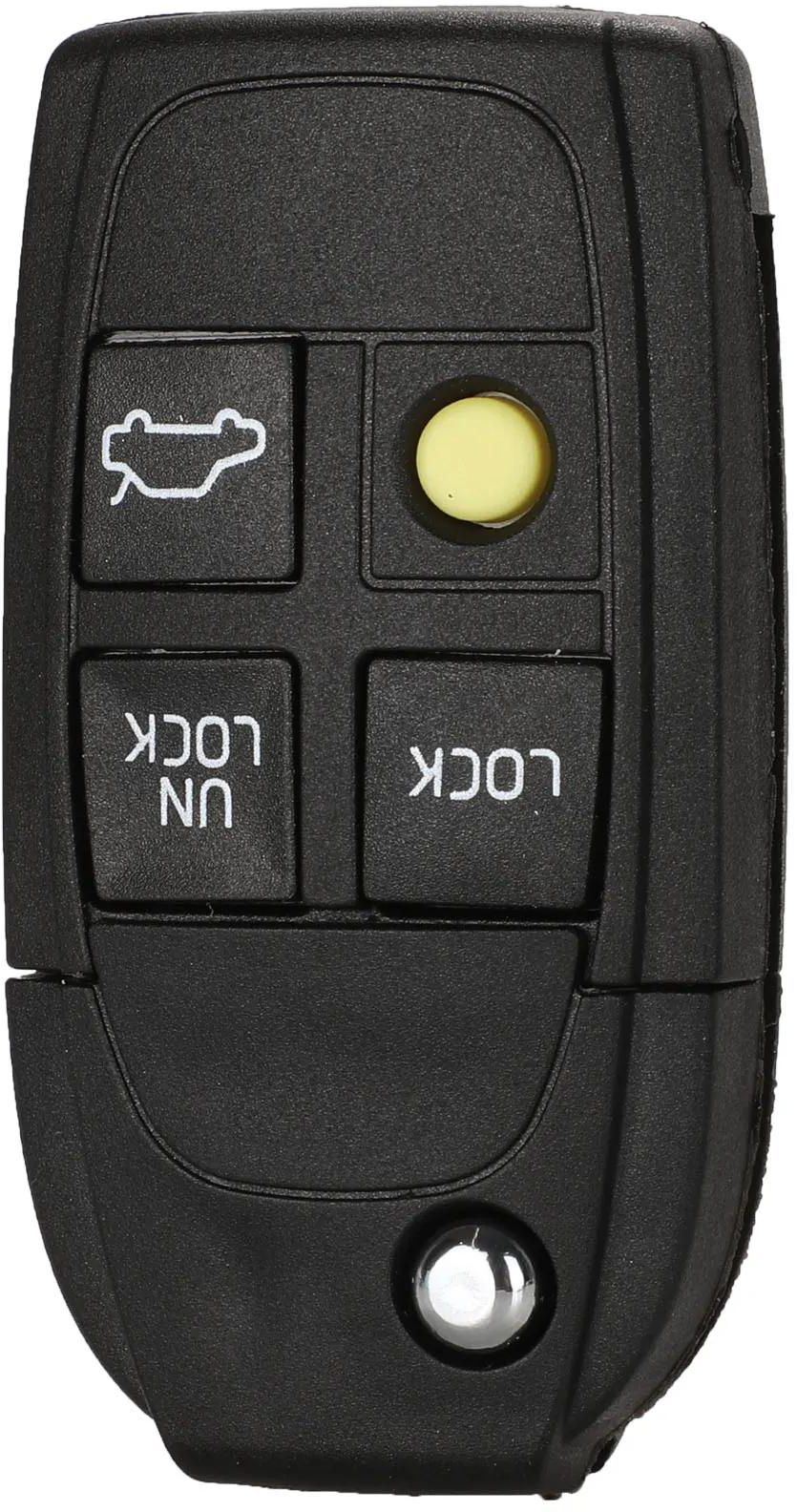 4/5 Buttons Modified Flip Folding Car Key Shell Case For Volvo XC70 XC90 V50 V70 S40 V40 V90 C70 S60 S80 S70