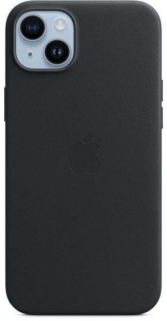 Apple Leather Case For IPhone 14 Plus Midnight
