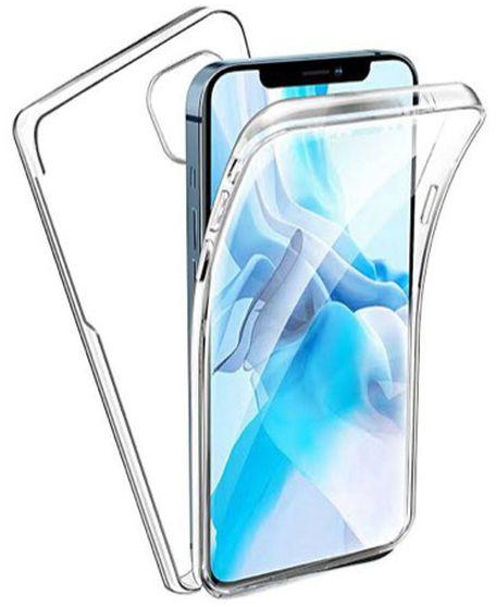 Iphone 14 Plus/Max Anti-drop Front And Back Transparent Case
