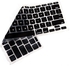 Hde Ultra Thin Silicone Rubber Keyboard Skin Cover For Macbook Air  Pro Retina 13 And 13.3 Inch Notebooks (black)