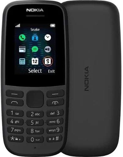 Nokia 105 Dual Sim - 1.77" - Dual Sim - Black
