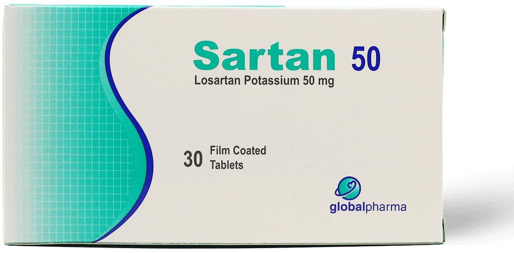 Saratan 50 Mg, For High Blood Pressure - 30 Tablets