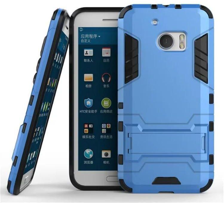 HTC Desire 10Pro Iron Man Phone Case Combo Frame Case - Blue