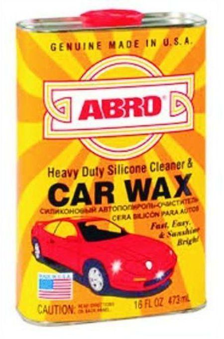 Abro Heavy Duty Silicone Cleaner & Car Wax
