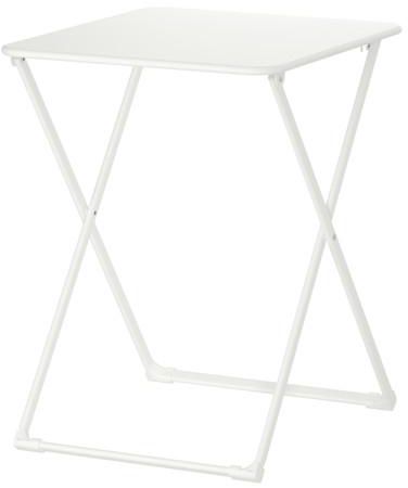 HÄRÖ Table, outdoor, foldable white
