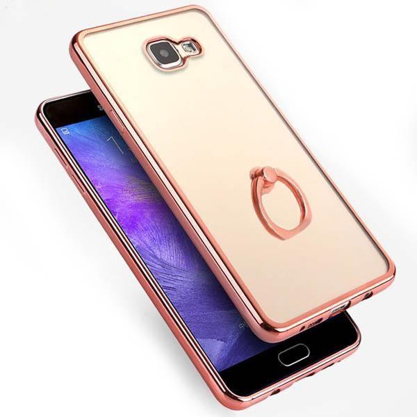 Margoun Soft Electroplated TPU Scratch Resistant Case Cover Compatible with Samsung Galaxy A5 (2016) A510F  - Rose Gold