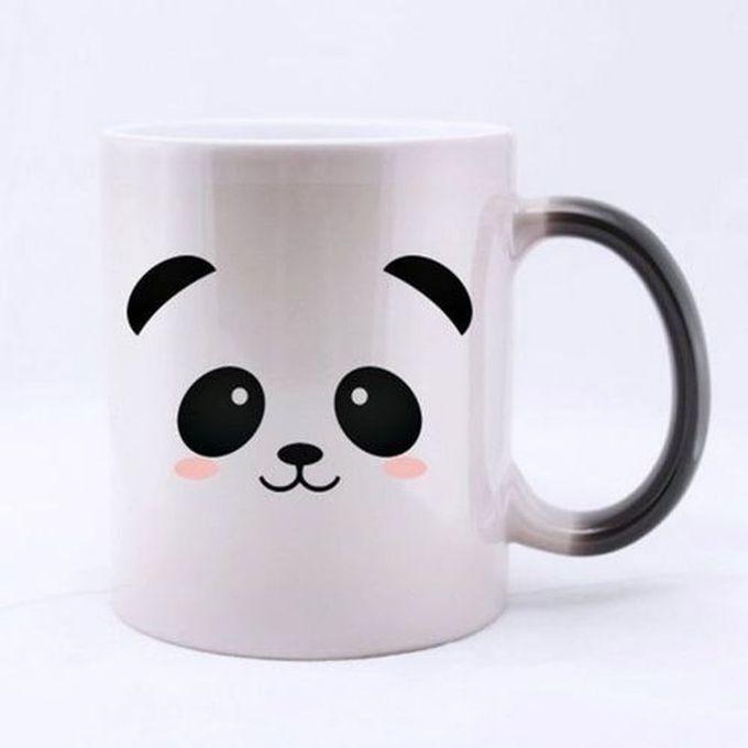 Cashmeera Printed Mug - Panda - Magic Mug Heat Color Change