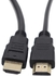 كابل HDMI عالي السرعة، يدعم HDMI ذكر إلى ذكر ثلاثي الأبعاد، وظيفة الإيثرنت، فيديو 4K/UHD/2160p/1080p/Xbo.x/بلايستيشن/PS.3/PS.4/PC - (أسود-1.5M)