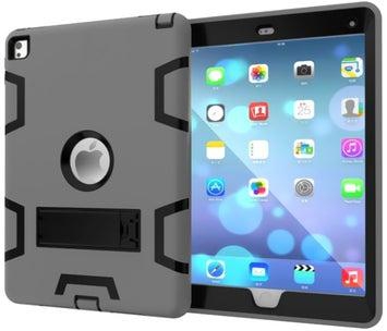 Defender Case Cover With Kickstand For Apple iPad Pro 9.7-Inch Black/Grey