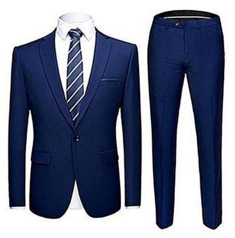 Men's Corporate Suit Navy Blue