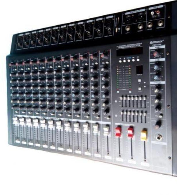 Max 12 channel powered mixer (max)