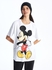 LC Waikiki Crew Neck Mickey Mouse Printed Short Sleeve Women's T-Shirt