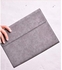 Smart Stuff Faux Leather Sleeve with Hard Anti-Shock Inner Case for Microsoft Surface Pro 7 - 12.3in (Dark Grey)