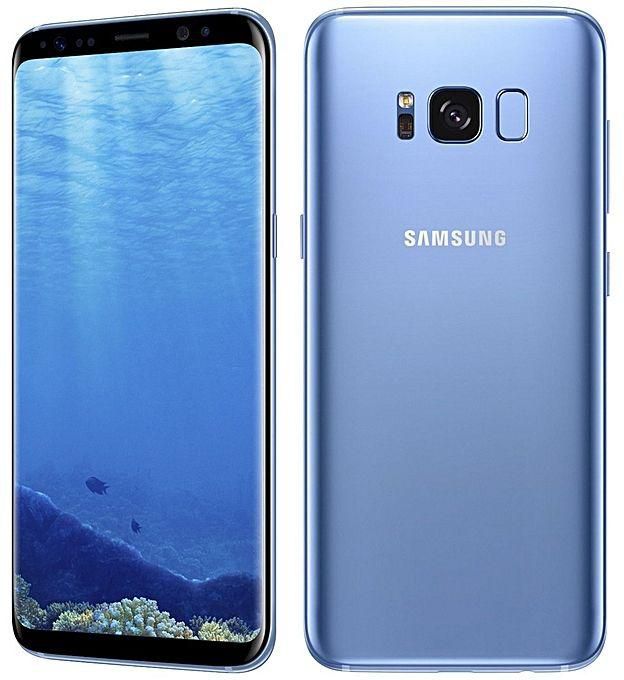 Samsung Galaxy S8+ S8 Plus LTE Android Cell Phone 6.2" 12MP (4GB, 64GB ROM)- Blue