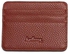 Wallet of own leather cards and Credit cards Brown color Item No 399 - 5