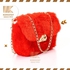 Cross-fur Bag For Women And Girls Color _ Red