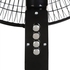 Black and White Hummer Stand Fan, 18 Inch, Black - SF-75