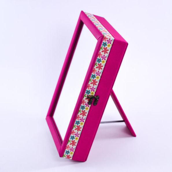Colorful Flower Mirror Box