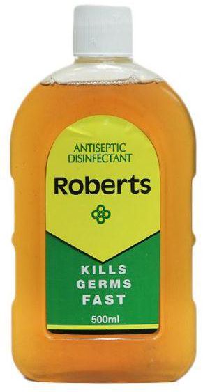 Roberts Antiseptic Liquid Disinfectant 500ML