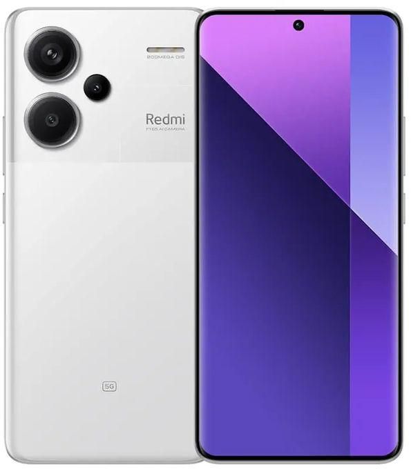 Mi Redmi Note13 Pro Plus - 6.67-inch 8GB/256GB Dual Sim 5G Mobile Phone - Moonlight White