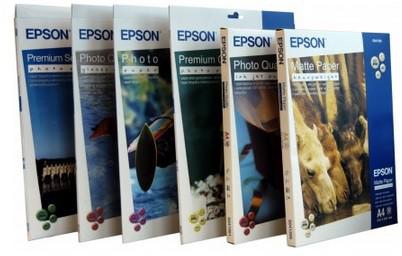 Epson SO41287 Premium Glossy Photo Paper, A4, Pack of 20