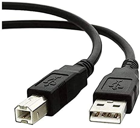 DKURVE Divine A-Male to B-Male USB 2.0 Printer Cable (3m, 5 Pieces)