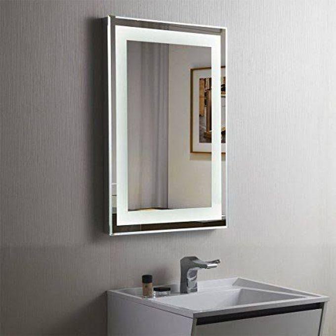 Modern Bath Mirror With LED Light