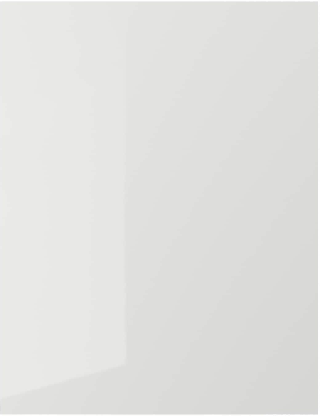 RINGHULT Cover panel - high-gloss light grey 62x80 cm