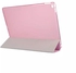 Pink Synthetic Leather Magnetic Ultra Thin Case Transparent Smart Hard Back Cover for iPad Pro 12.9