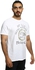 Jack & Jones Vintage T-Shirt for Men , Size L , White , 12110057