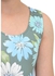Girls' Swimsuit With Floral Pattern