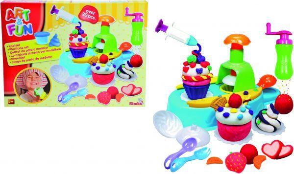 Simba Art & Fun Plastic Dough Cupcake- Babystore.ae