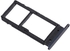 SIM Card Tray Slot for SIM Card + Micro SD Card Tray for HTC U Play (Black) (Color : Black)
