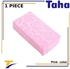Taha Offer Exfoliating Bath Sponge & Dead Skin Remover Pink 1 Pcs
