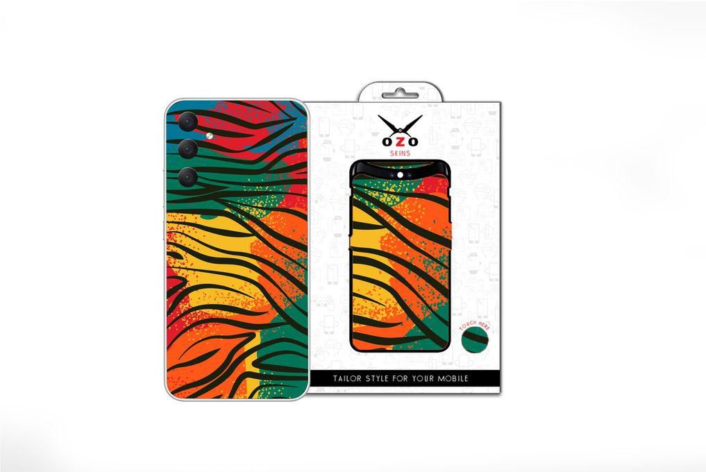 OZO Skins Ozo skins tiger coloring style (SE202TCS) For Samsung Galaxy S23 FE